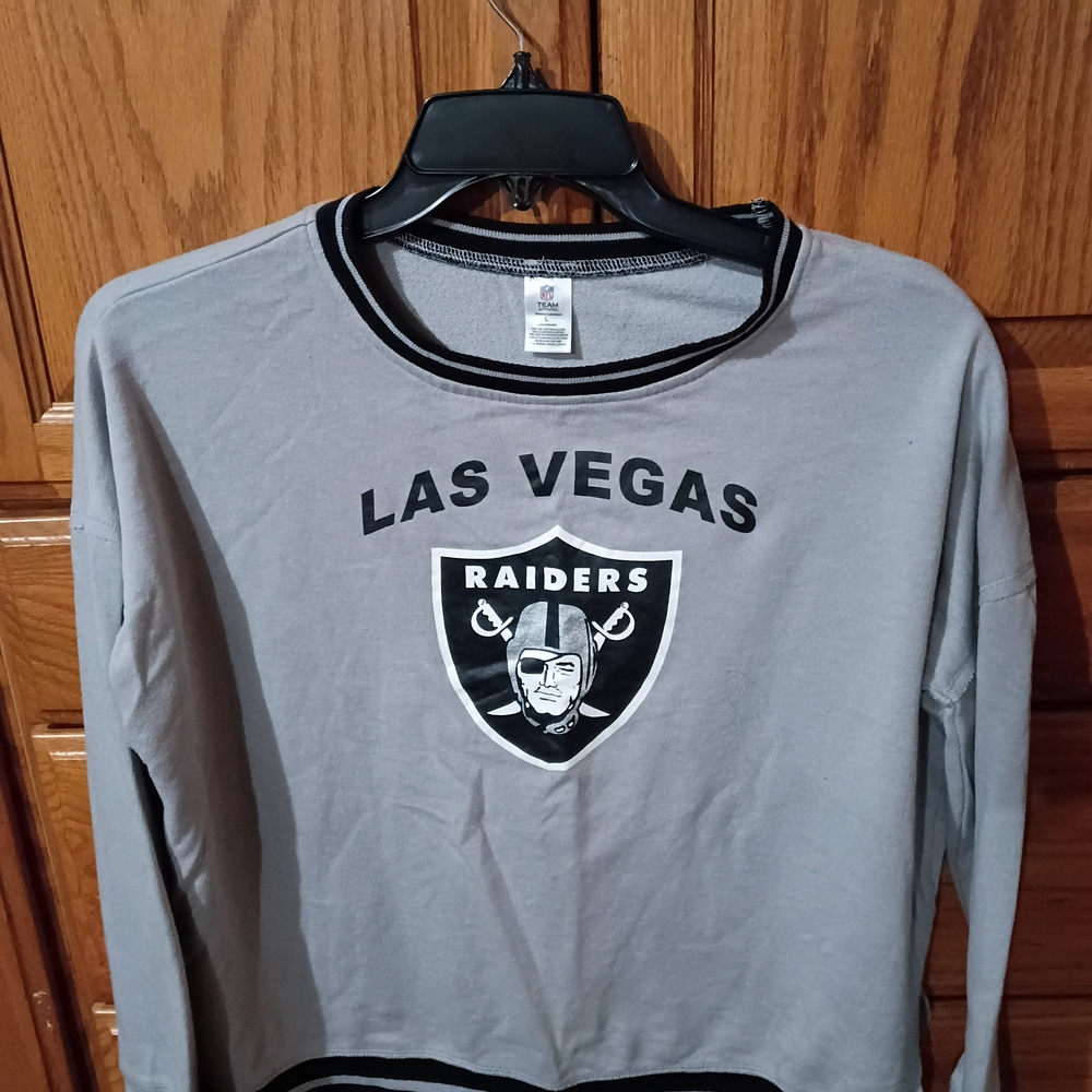 NFL Gray Pullover with Black Trim